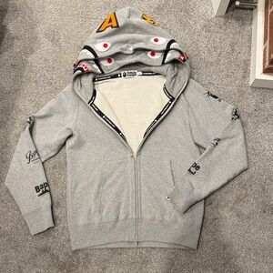 Bape Gray Shark Jacket